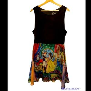 Hot Topic Disney Collection- Beauty and the Beast Dress